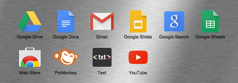 Google Apps screenshot of what is on my short list